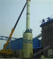 镀锌厂直径4米酸雾喷淋吸收塔处理效率环保设备厂商