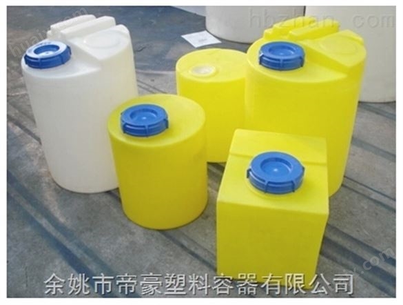 黄山方形塑料搅拌桶 圆形进口PE加药箱 塑料水箱蓄水箱 *