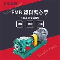 JN/江南 耐强腐蚀塑料离心泵 专用硫酸泵 化工卸料泵 FMB125-100-160