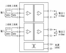 热电阻温度变送隔离器LKG-22DZ-31(图2)