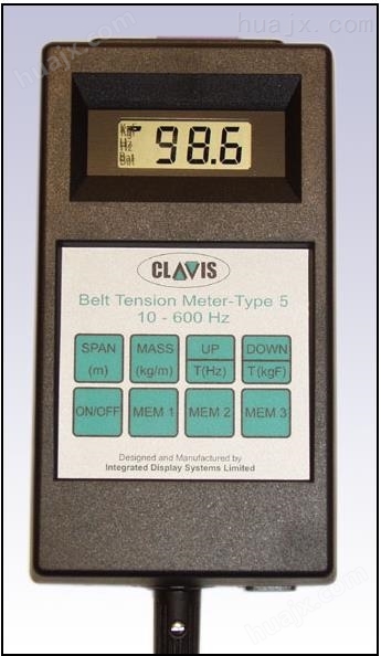 英国CLAVIS激光张力计(皮带张力)